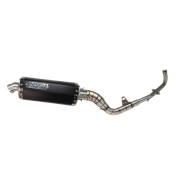 ΕΞΑΤΜΙΣΗ HONDA C50 GLX GRAND SUPRA INOX Φ51 HIGH UP HYPER X
