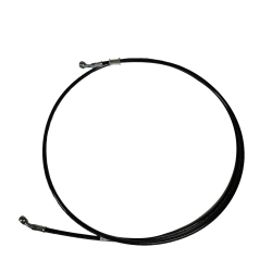 ΣΩΛΗΝΑΚΙ ΦΡΕΝΟΥ ΥΨΗΛΗΣ ΠΙΕΣΗΣ 220cm UNIVERSAL ΜΑΥΡΟ