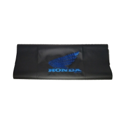 ΚΑΛΥΜΜΑ ΣΕΛΑΣ HONDA SUPRA CARBON ΡΑΦΤΟ ΜΠΛΕ ΣΗΜΑ