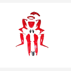 ΠΛΑΣΤΙΚΑ ΣΕΤ MODENAS DINAMIK 125 ΚΟΚΚΙΝΑ 12ΤΕΜ