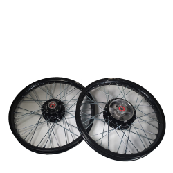 ΖΑΝΤΕΣ ΣΕΤ YAMAHA CRYPTON R 105 F1ZR ΑΛΟΥΜΙΝΙΟΥ ΜΑΥΡΟ ΖΕΥΓΟΣ HYPER-X