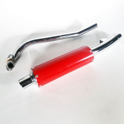 ΕΞΑΤΜΙΣΗ YAMAHA CRYPTON R 105 115 DAYTONAL ΚΟΚΚΙΝΗ