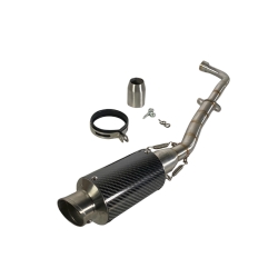 ΕΞΑΤΜΙΣΗ YAMAHA CRYPTON R 105 115 ΣΤΡΟΓΥΛΛΟ CARBON ΜΕ ΣΙΓΑΣΤΗΡΑ