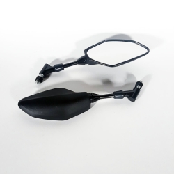 ΚΑΘΡΕΠΤΕΣ YAMAHA MT07 MT09  2013 10MM ΖΕΥΓΟΣ ΜΑΥΡΟ TW