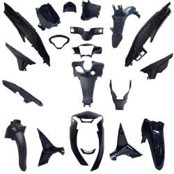 ΠΛΑΣΤΙΚΑ ΣΕΤ YAMAHA CRYPTON-S T115 ΜΑΥΡΟ