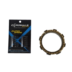 ΔΙΣΚΟΙ ΣΥΜΠΛΕΚΤΗ YAMAHA Z125 ΣΕΤ ΜΕ ΕΛΑΤΗΡΙΑ CARDINALS