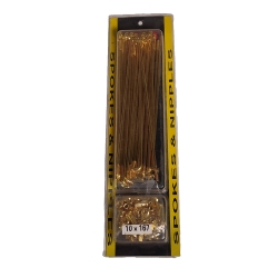 ΑΚΤΙΝΕΣ ΤΡΟΧΟΥ 167mm 10G  ΧΡΥΣΕΣ ΜΕ ΧΡΥΣΑ ΚΑΨΟΥΛΙΑ ΣΕΤ