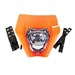 ΦΑΝΑΡΙ ΜΕ ΜΑΣΚΑ ENDURO ΠΟΡΤΟΚΑΛΙ