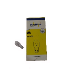 ΛΑΜΠΑ 12V 16W ΑΚΑΛΥΚΗ ΛΕΥΚΗ NARVA 17631