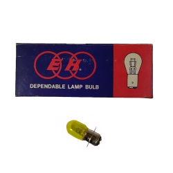 ΛΑΜΠΑ 12V 25 25W T19 ΠΑΠΙΟΥ 1 ΑΚΙΔΑ  ΚΙΤΡΙΝΗ