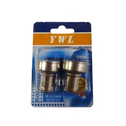 ΛΑΜΠΑ LED ΣΤΟΠ 3LED ΚΟΚΚΙΝΟ YWL BAY15D ΖΕΥΓΟΣ  ΤΑΙ