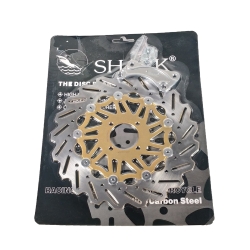 ΔΙΣΚΟΠΛΑΚΑ ΕΜΠΡΟΣ YAMAHA CRYPTON X-135 OVERSIZE RACING 300-58-4 SHARK