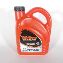 ΛΑΔΙ WEBER 15W-50 4Τ ΗΜΙΣΥΝΘΕΤΙΚΟ 4L