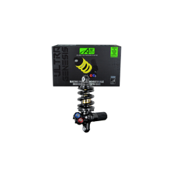 ΑΜΟΡΤΙΣΕΡ ΠΙΣΩ 20cm SYM VF185 YAMAHA CRYPTON X-135 ΜΑΥΡΟ MONOSHOC AJI RACING