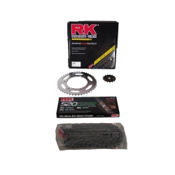 ΓΡΑΝΑΖΙΑ ΑΛΥΣΙΔΑ ΣΕΤ YAMAHA XT660 RK XSO 520 110 15Δ 45Δ