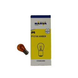 ΛΑΜΠΑ 12V 21W ΦΛΑΣ BAU15S ΠΟΡΤΟΚΑΛΙ NARBA 17638
