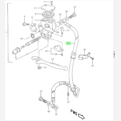 ΣΩΛΗΝΑΚΙ ΥΓΡΩΝ ΦΡΕΝΩΝ SUZUKI AY50 UX50 ΓΝΗΣΙΟ