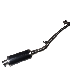 ΕΞΑΤΜΙΣΗ HONDA ASTREA SUPRA LIFAN LF110 PROTECHT ΣΤΡΟΓΓΥΛΗ ΙΝΟΧ ΜΑΥΡΟ ΚΟΝΤΟ ΜΑΚΡΥ ΤΕΛΙΚΟ