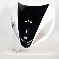 ΜΑΣΚΑ ΠΟΔΙΑΣ YAMAHA CRYPTON X-135 ΑΣΠΡΟ ΜΑΥΡΟ ΓΝΗΣΙΑ