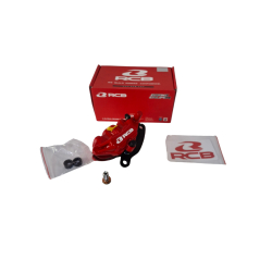 ΔΑΓΚΑΝΑ ΔΙΣΚΟΦΡΕΝΟΥ ΜΠΡΟΣΤΑ YAMAHA CRYPTON X-135 2 ΠΙΣΤΟΝΙ RACING BOY ΚΟΚΚΙΝΗ