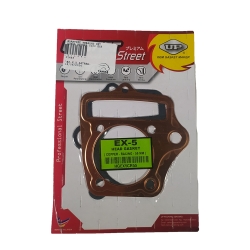 ΦΛΑΝΤΖΕΣ ΚΕΦΑΛΗΣ ΣΕΤ HONDA ASTREA SUPRA EX5 55mm ΧΑΛΚΙΝΗ ΜΑΛΑΙΣΙΑ