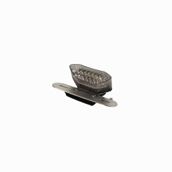 ΦΑΝΑΡΙ ΠΙΣΩ SHARK LED UNIVERSAL ΚΟΚΚΙΝΟ ΦΙΜΕ ΔΙΑΦΑΝΟ LED