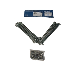 ΑΚΤΙΝΕΣ ΤΡΟΧΟΥ 153mm 10G ΣΕΤ UNION