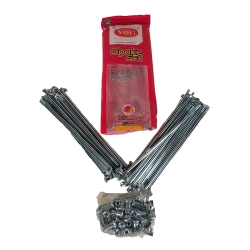 ΑΚΤΙΝΕΣ ΤΡΟΧΟΥ 157mm  9G  ΣΕΤ ΧΡΩΜΙΟ ROC