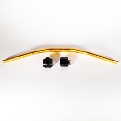ΤΙΜΟΝΙ  UNIVERSAL ΑΛΟΥΜΙΝΟΥ ΜΕ ΒΑΣΕΙΣ FAT BAR 25 ΜΟΙΡΩΝ  71cm  ΧΡΥΣΟ APIDO