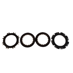ΔΙΣΚΟΙ ΣΥΜΠΛΕΚΤΗ HONDA C50 C90 ΣΕΤ ΜΕ ΜΕΤΑΛΑ W-STANDARD