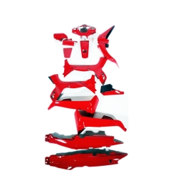 ΠΛΑΣΤΙΚΑ ΣΕΤ YAMAHA CRYPTON R 105 13ΤΕΜ ΚΟΚΚΙΝΟ