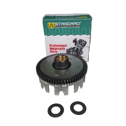 ΚΑΜΠΑΝΑ ΔΙΣΚΩΝ ΣΥΜΠΛΕΚΤΗ YAMAHA CRYPTON 110 R115 DX110 JY110 ΣΕΤ W-STD
