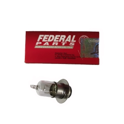 ΛΑΜΠΑ 12V 18 18W T19 ΦΑΝΟΥ KAZER ΙΩΔΙΟΥ A3602V PX15D FEDERAL