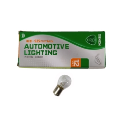 ΛΑΜΠΑ 12V 21W ΦΛΑΣ ΜΟΝΟΠΟΛΙΚΗ ΔΙΑΦΑΝΗ XENCN ROC  BA15S S25  A4957E