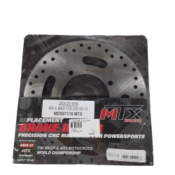 ΔΙΣΚΟΠΛΑΚΑ ΠΙΣΩ YAMAHA X-MAX125-250 2005-13 X-CITY250 MTX