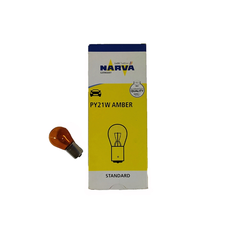 ΛΑΜΠΑ 12V 21W ΦΛΑΣ BAU15S ΠΟΡΤΟΚΑΛΙ NARBA 17638