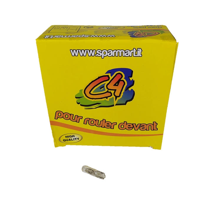 ΛΑΜΠΑ 12V 2W T5 ΨΕΙΡΕΣ ΚΑΡΦΩΤΕΣ ΜΙΚΡΕΣ STANDARD C4