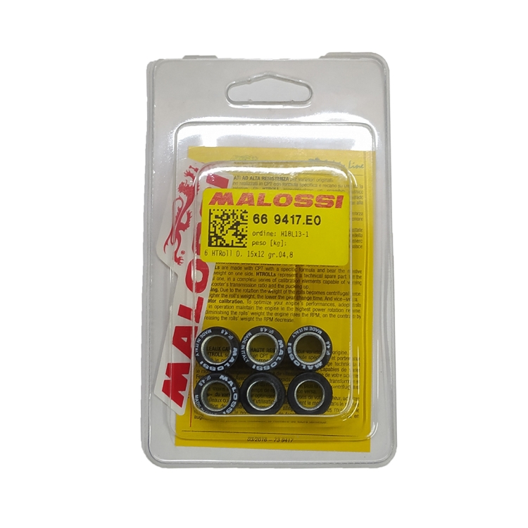 ΜΠΙΛΙΕΣ ΦΥΓΟΚΕΝΤΡΙΚΟΥ 15 Χ 12  4.8gr MALOSSI 669417 EO