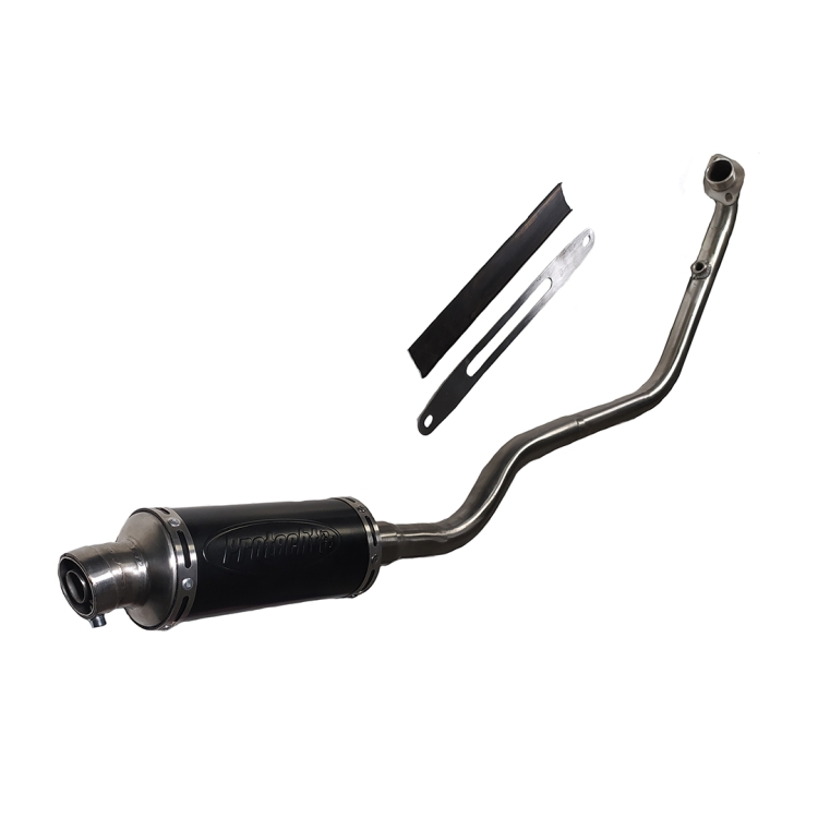 ΕΞΑΤΜΙΣΗ SYM VF185 PROTECHT ΣΤΡΟΓΓΥΛΗ ΙΝΟΧ ΜΑΥΡΟ ΚΟΝΤΟ ΤΕΛΙΚΟ