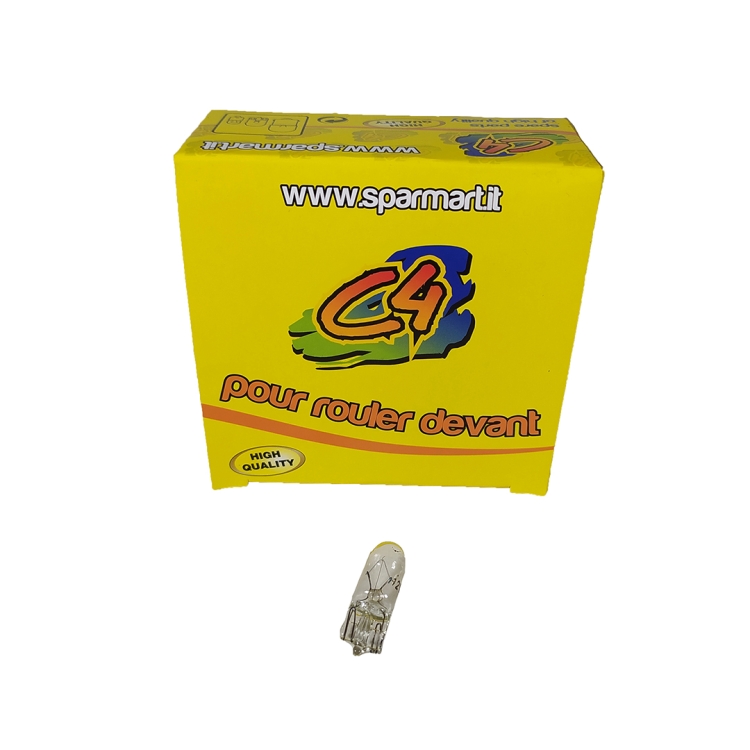 ΛΑΜΠΑ 12V 5W T10  ΣΦΗΝΩΤΗ STANDARD C4
