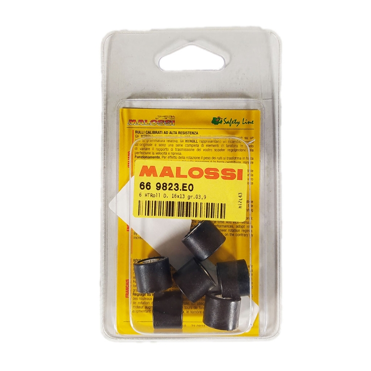 ΜΠΙΛΙΕΣ ΦΥΓΟΚΕΝΤΡΙΚΟΥ 16 Χ 13  3.9gr ΣΕΤ(6ΤΕΜ) MALOSSI 669823EO