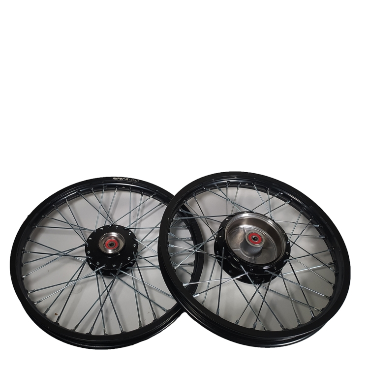 ΖΑΝΤΕΣ ΣΕΤ YAMAHA CRYPTON Χ-135 T110 S115 ΑΛΟΥΜΙΝΙΟΥ ΜΑΥΡΟ ΖΕΥΓΟΣ HYPER-X