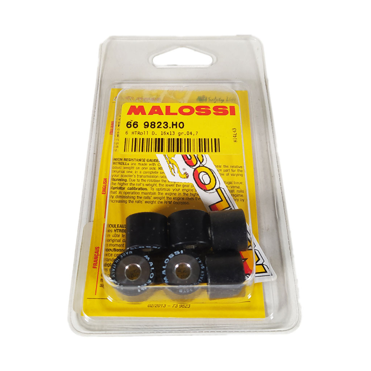 ΜΠΙΛΙΕΣ ΦΥΓΟΚΕΝΤΡΙΚΟΥ 16 Χ 13  4.7gr ΣΕΤ(6ΤΕΜ) MALOSSI 669823HO