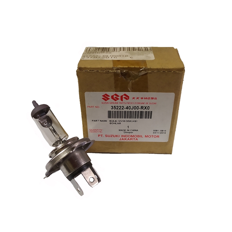 ΛΑΜΠΑ 12V 35 35W HS1 H4 SUZUKI UK110 ADDRESS110 ΓΝΗΣΙΑ