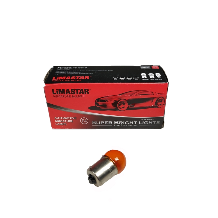 ΛΑΜΠΑ 12 10 37R BAU15S G18 LIMASTAR ΠΟΡΤΟΚΑΛΙ