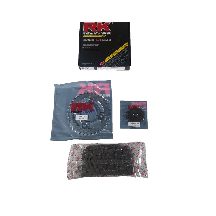 ΓΡΑΝΑΖΙΑ ΑΛΥΣΙΔΑ ΣΕΤ HONDA SUPRA X125 ΜΕ ΕΝΙΣΧΥΜΕΝΗ ΑΛΥΣΙΔΑ  420 RK