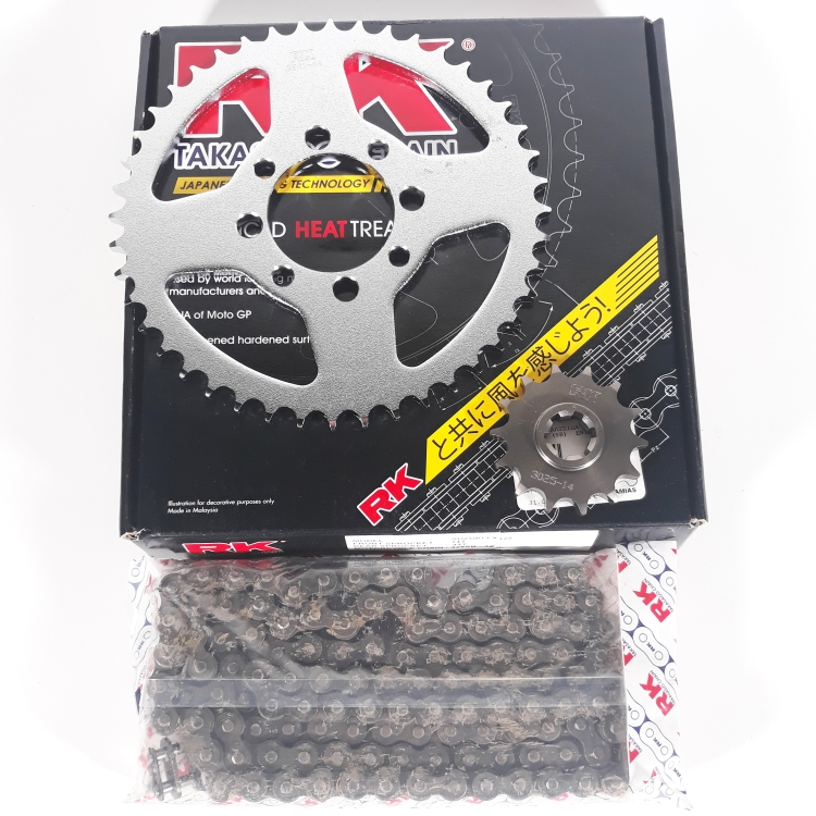 ΓΡΑΝΑΖΙΑ ΑΛΥΣΙΔΑ ΣΕΤ SUZUKI FX 125 RK ΜΕ ΕΝΙΣΧΥΜΕΝΗ ΑΛΥΣΙΔΑ