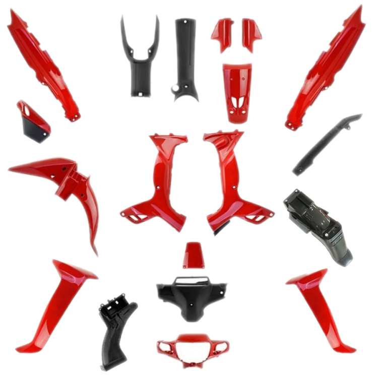 ΠΛΑΣΤΙΚΑ ΣΕΤ YAMAHA CRYPTON R105 ΚΟΚΚΙΝΟ STRONG