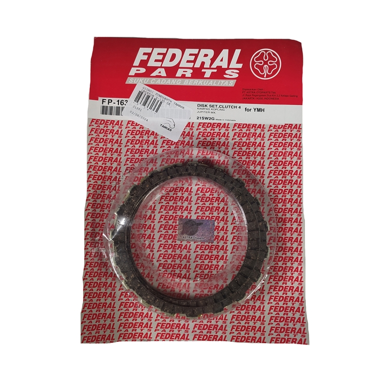 ΔΙΣΚΟΙ ΣΥΜΠΛΕΚΤΗ YAMAHA CRYPTON X-135 ΣΕΤ FEDERAL