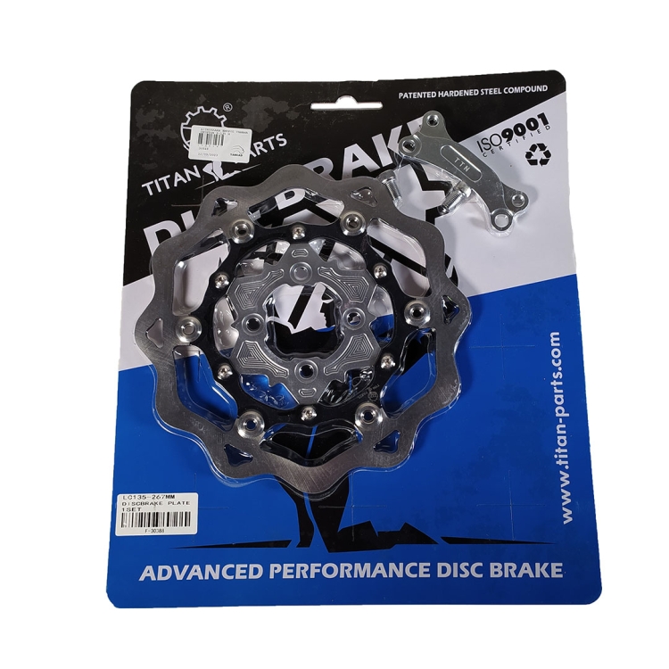 ΔΙΣΚΟΠΛΑΚΑ ΕΜΠΡΟΣ YAMAHA CRYPTON X-135 ΜΑΡΓΑΡΙΤΑ ΜΕΓΑΛΗ ΑΣΗΜΙ TITAN